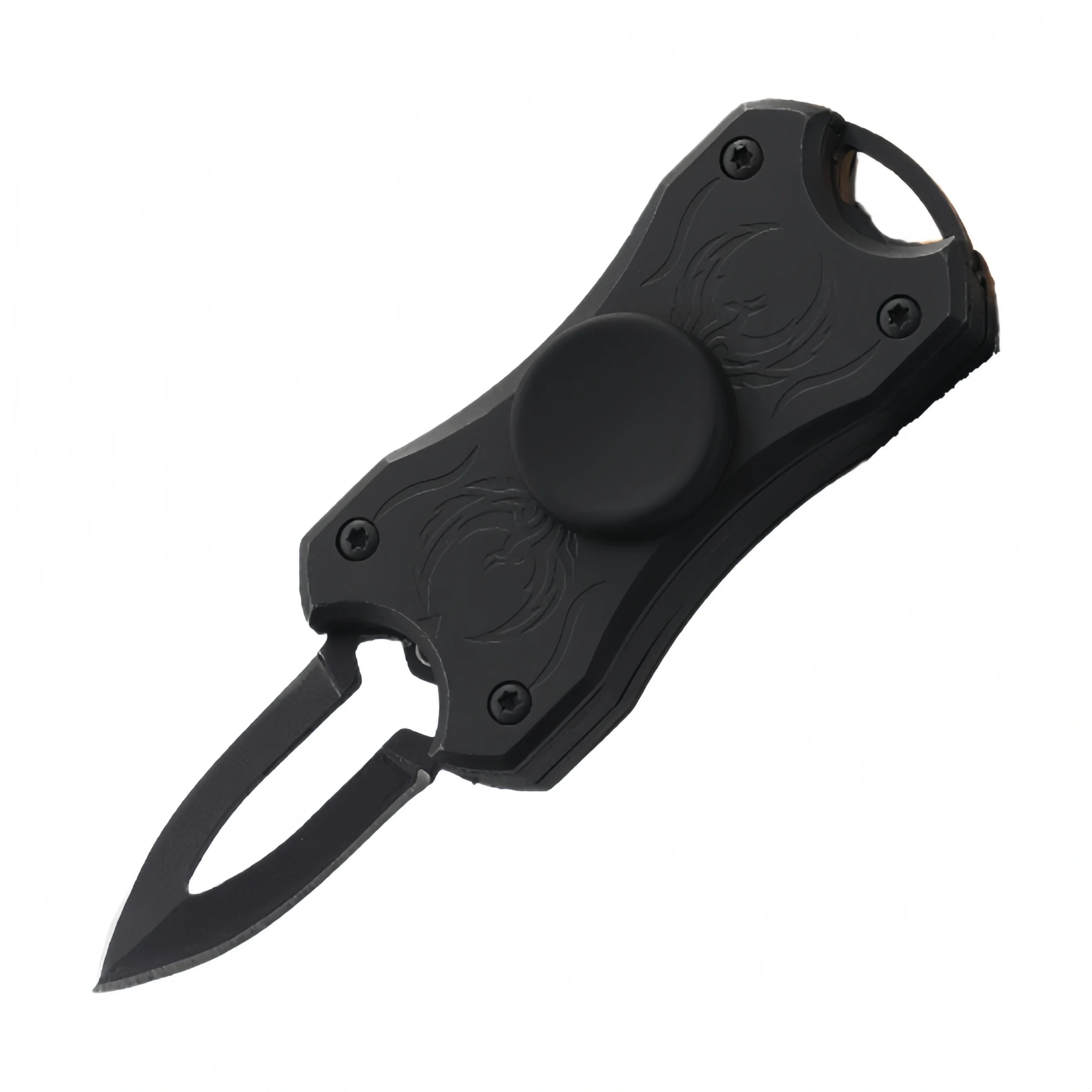 Pocket Knife Fidget Spinner Knife