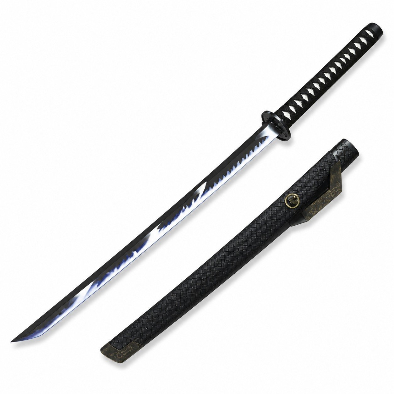Black-Finish Fixed Blade Knife